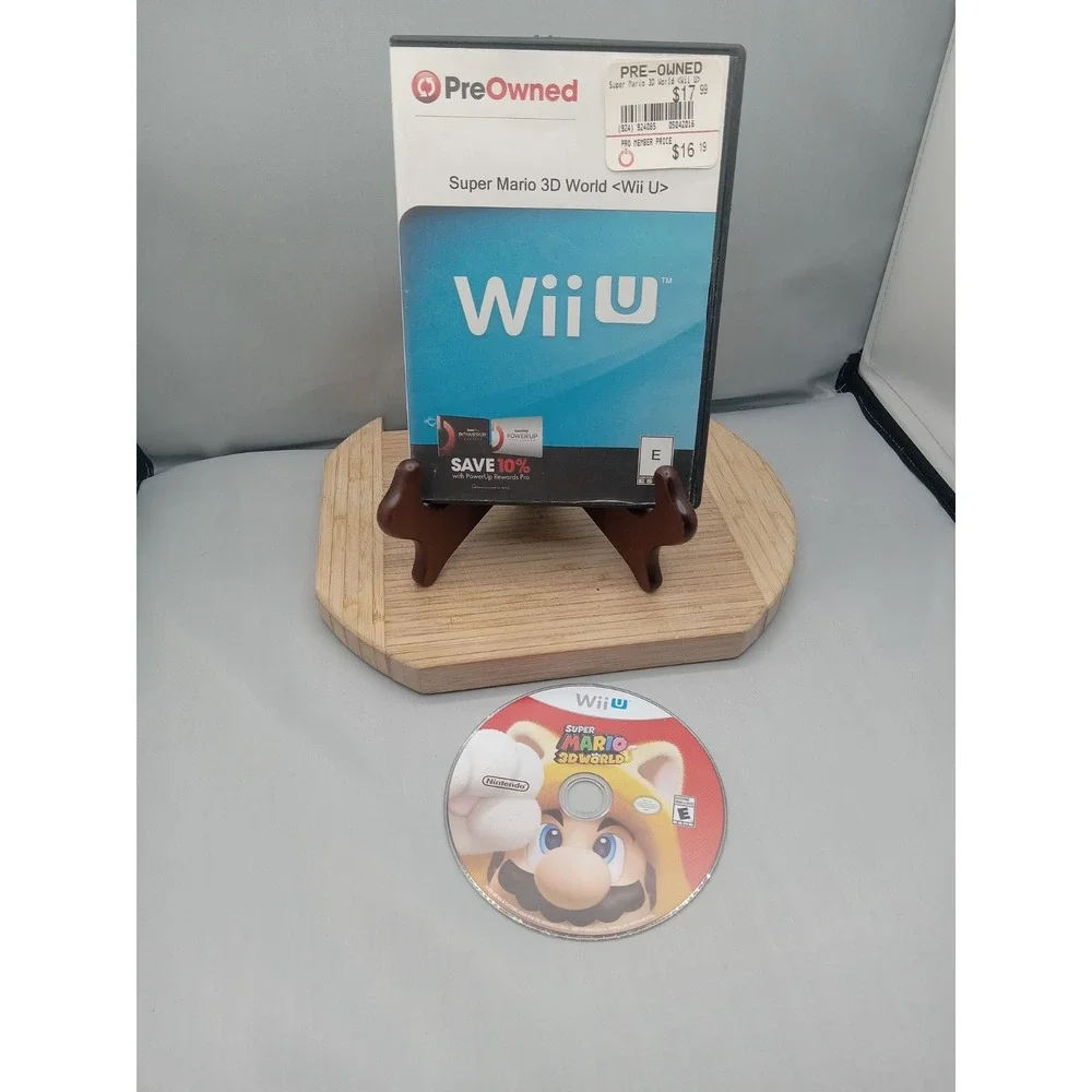 Super Mario 3D World (Nintendo Wii‎ U, 2013) Disc Only